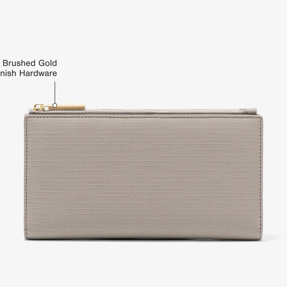 Dagne Dover Slim Wallet in Bleecker Blush